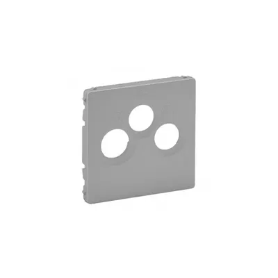 Capac Valena Life - TV-R-SAT priza - aluminiu