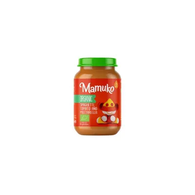 Spaghetti cu rosii si mozzarella bio 8+ luni 190g Mamuko