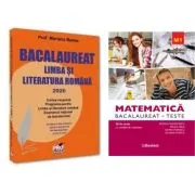 Pachet Bacalaureat 2026. Limba si literatura romana si Matematica M1 Teste