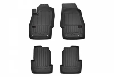 Covorase auto (set, cauciuc, 4 bucati, culoare negru) OPEL CORSA D, CORSA E dupa 2006