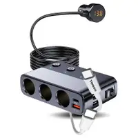 Pachet Accesorii Auto Timebox, Type-C la USB-C, 7 in 1, 128W, 1m, Alb - Default Title