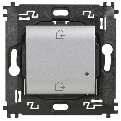 Intrerupator general fara fir LiVing Light with Netatmo, 2 module. PreVazut cu 2 butoane pentru actiVarea scenariilor