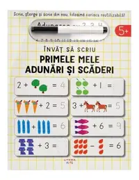 Învăț să scriu: Primele mele adunări și scăderi - Paperback - John Poitier