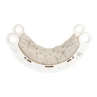 Leagăn alb-bej din lemn de pin 39x75x38 cm Montessori – Meowbaby