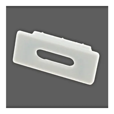 Profile end cap LBF flat with longhole