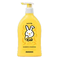 Sampon si gel de dus cu aroma de banane, Sanosan Kids | 400 ml