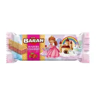 Napolitane Baran Princess Crema Capsuni 30g Engros