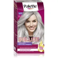 Schwarzkopf Palette Deluxe Culoare permanenta pentru par culoare U71 Frosty Silver 1 buc