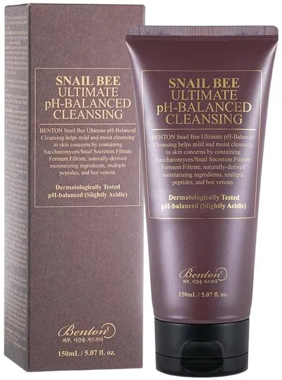 Benton Snail Bee Spumă de curățare Ultimate PH-Balanced, 150 ml