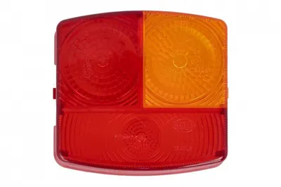Dispersor stop dreapta (P21W R10W, portocaliu rosu, cu intermitent, cu stop, lumina de parcare, fara proiector) potrivit FENDT 200 S FARMER, 200 SA FARMER, 200 V FARMER, 200 VA FARMER, 203 P FARMER