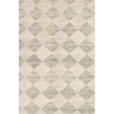 Covor gri/bej din lână 200x300 cm Agnus – Agnella