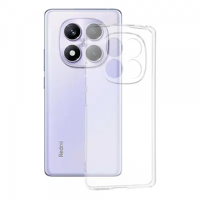 Husa pentru Xiaomi Redmi Note 14 Pro 4G, Techsuit, Clear, Transparenta