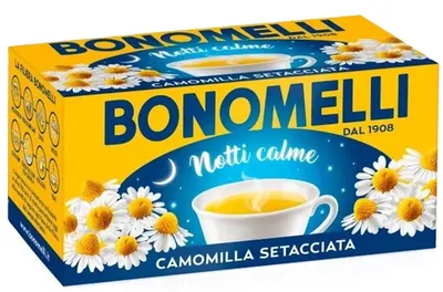 Ceai din plante din mușețel fin cernut, 18 pliculețe, Bonomelli