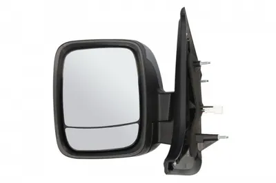 Oglinda stanga electrica, asferic, incalzita, crom, grunduita FIAT TALENTO; NISSAN NV300; OPEL VIVARO; RENAULT TRAFIC dupa 2014