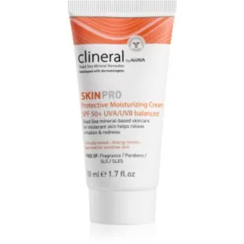 AHAVA Clineral SKINPRO hidratant si pentru protectie solara pentru piele sensibila si intoleranta