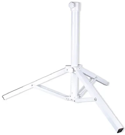 Suport pliabil pentru umbrele PRC - YT-2067, 37 х 37 х 50 cm, alb