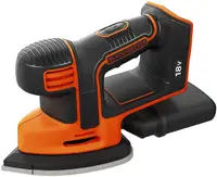Șlefuitor delta fără fir Black & Decker - BDCDS18N, 18 V, fără baterie și încărcător