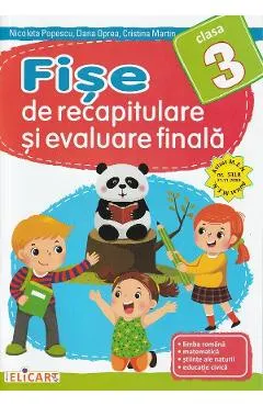 Fise de recapitulare si evaluare finala - Clasa 3