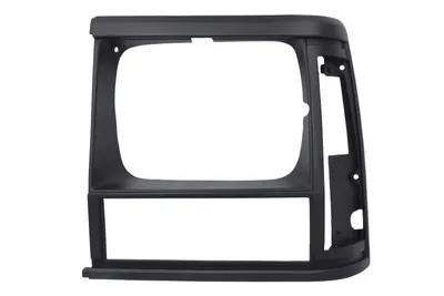 Rama far Stanga Fata potrivit JEEP CHEROKEE XJ 1991-1996 - (culoare: matt/negru)