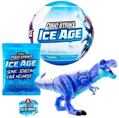 Figurină-surpriză Zuru - Dino Strike Ice Age, sortiment
