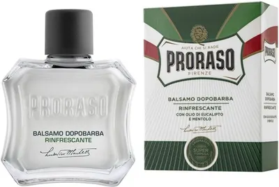 Proraso Balsam după ras cu eucalipt și mentol, 100 ml