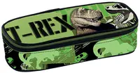 Penar pătrat pentru școală Graffiti T-Rex - Cu 1 fermoar