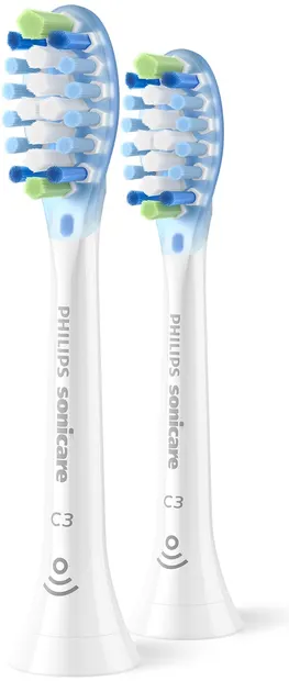 Capete de rezervă Philips Sonicare - Premium Plaque Defence HX9042/87 C3 alb - 2 buc.