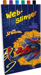 Set de pixuri colorate Kids Euroswan - Spider-Man, 6 buc