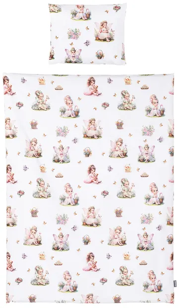 Set de lenjerie de pat din 3 piese Chipolino - Mica zână