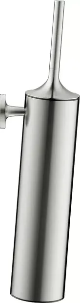Perie WC Duravit Starck T 0099467000, montare pe perete, metal, Otel satinat