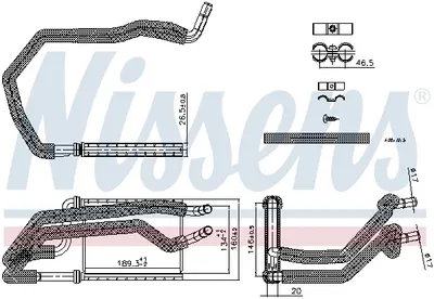 Schimbator caldura incalzire habitaclu potrivit LAND ROVER DISCOVERY V, RANGE ROVER IV, RANGE ROVER SPORT II 2.0-5.0 08.12