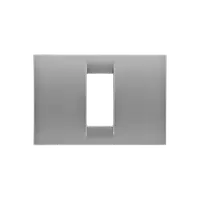 Placa ornament Virna - tehnopolimer gloss finish - 1 modul- METALLIC TITANIUM - SYSTEM