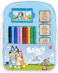 Set creativ Multiprint Bluey - în rucsac