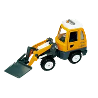 Utilaj de constructii de jucarie cu sunete si lumini, 16-18 cm, plug de zapada