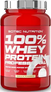 100% Whey Protein Professional, vanilie, 920 g, Scitec Nutrition