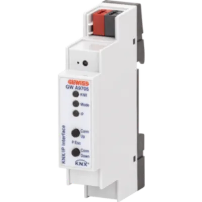 KNX/IP INTERFACE - IP20 - 1 MODULE - montare pe sina omega