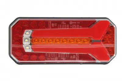 Stop spate stanga dreapta (LED, 12 24V, cu intermitent, cu lumini ceata, lumina de marsarier, cu stop, lumina de parcare, reflector, indicator dinamic, conector: WAS 7)
