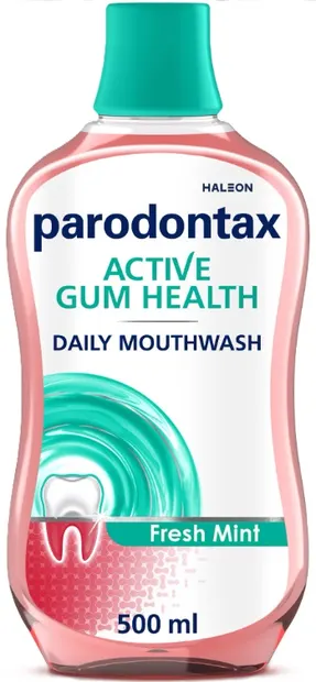 Parodontax Apă de gură Daily Mouthwash, 500 ml