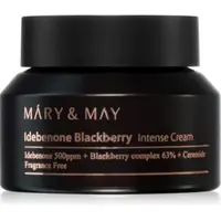 Mary&May Idebenone + Blackberry Complex Intensive Total Care Cream crema hidratanta cu efect iluminator cu efect antirid