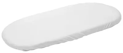 Cearșaf pentru bebeluși cu elastic Sensillo - Jersey, 35 х 75 cm, alb