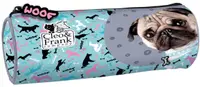 Penar scolar oval Derform -Cleo&Frank - Cu catelus, cu 1 fermoar