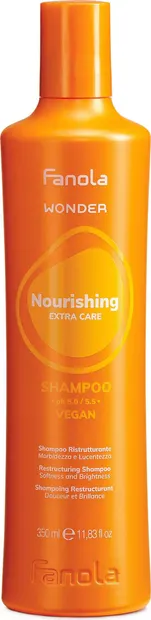 Fanola Wonder Nourishing Șampon regenerant pentru păr uscat și deteriorat, 350 ml