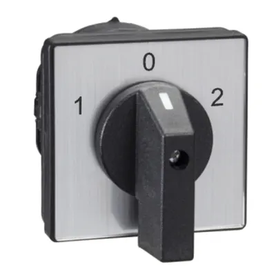 Comutator Cu Came - 2 Poli - 60° - 32 A - Montare Cu Suruburi