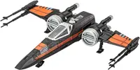 Мodel de asamblat Revell Cosmic : Star Wars - Poe's X-Wing Fighter (w/Sound): Build & Play