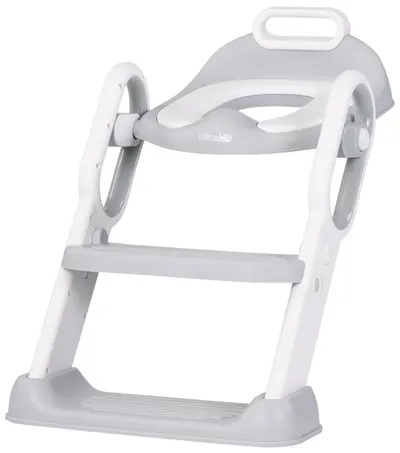 Scaun de toaletă cu scară Chipolino - Flipi, gri