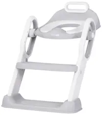 Scaun de toaletă cu scară Chipolino - Flipi, gri