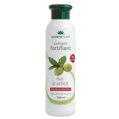Sampon fortifiant cu nuc si urzica 250ml - Cosmetic plant
