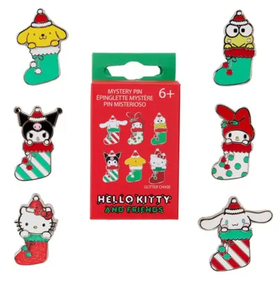 Insignă Loungefly Animation: Sanrio - Hello Kitty Winter Wonderland, sortiment