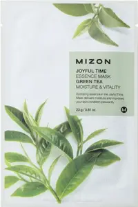 Mizon Joyful Time Mască de față cu folie Green Tea, 23 g