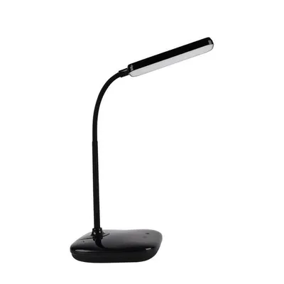 Lampa LED birou OSRAM PANAN DISK SQ, 12W, 750 lm, lumina alba(2700K- 6500K), dimabila, Negru